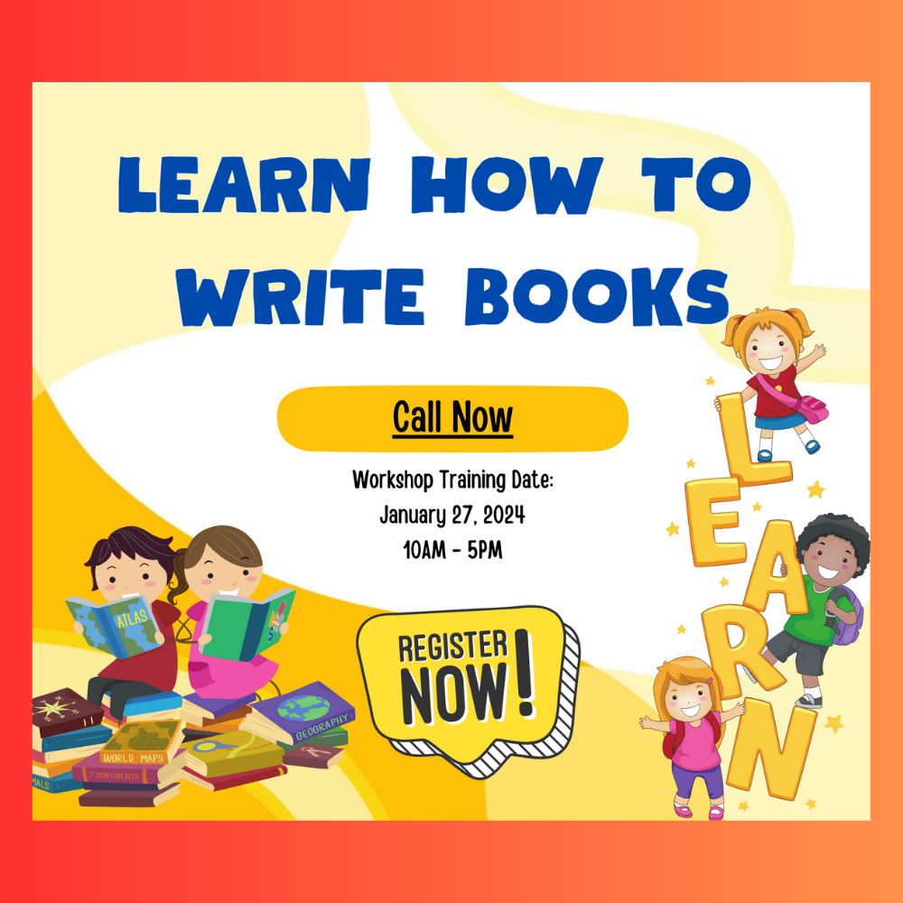 Learn how to write a book, Learn how to write a children
